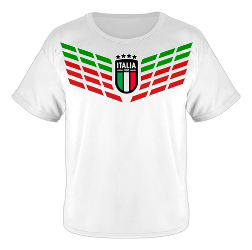 Remera Niño Deportiva Italia Selección Futbol