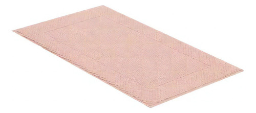 Toalha Piso Pés Premium 48x85 100% Algodão Buddemeyer Cores Cor Rosa