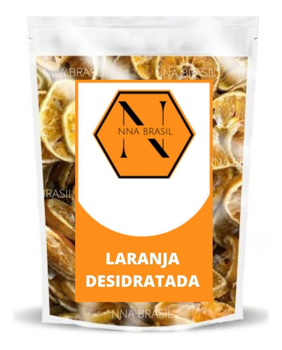 Laranja Desidratada Rodelas 250g - Nna Brasil