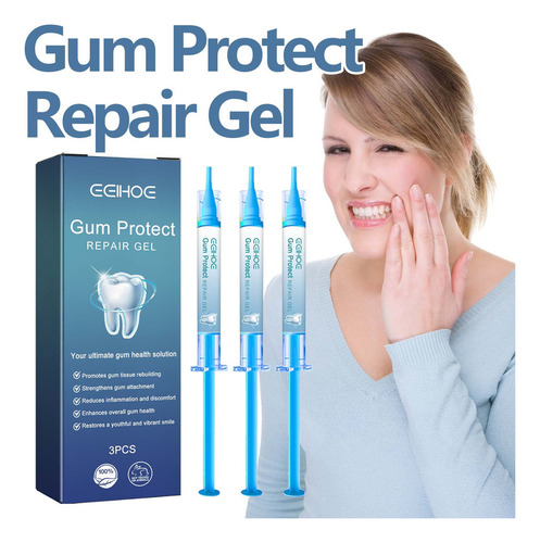 / Un Gel Reparador De Dientes Repara Las Encías Hinchadas Y