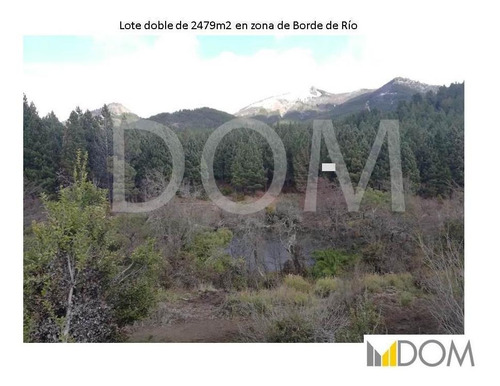 Imagen 11 de 16 de Lote Doble En Esquina Sobre Borde De Río, En Una Zona Muy Tranquila. Apto Emprendimiento Turístico. - Meliquina