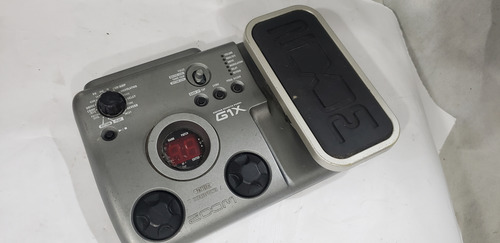 Pedaleira Zoom G1x Comdefeito Prateado (Usado)