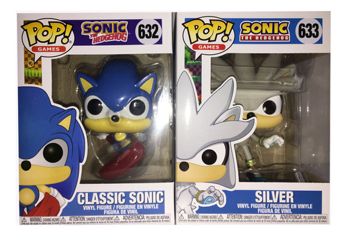 Funko Pop Games Sonic The Hedgehog Y Silver