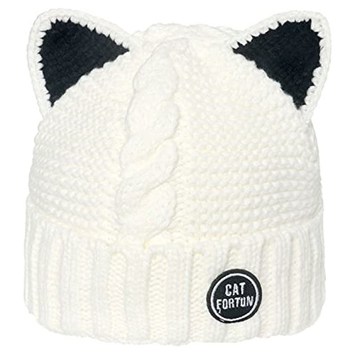 Teanea - Gorro De Punto Con Forro Polar De Ganchillo Para Or