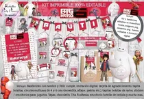 Comprar Kit Imprimible Candy Bar Grandes Heroes 100% Editable