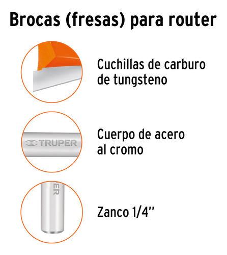 Juego De Machimbrador 5/8' Con Balero Truper 102728