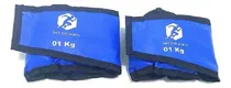 Comprar Tornozeleira e munhequeira com peso Nattho Sports Tornozeleira de peso 1 kg crossfit u002F treino perna Número de pares 1 azul