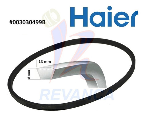 Correa De Lavadora Haier Haier A-853e 003030499b Original