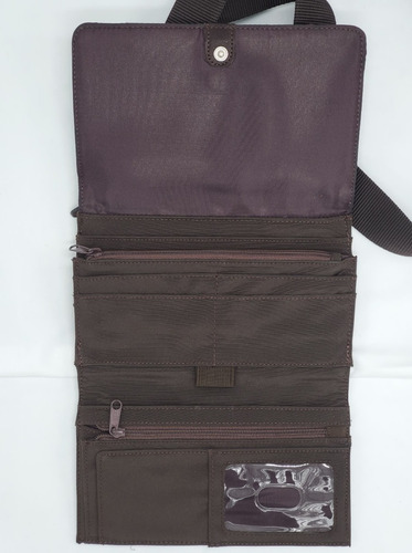 Imagen 3 de 4 de Fossil Crossbody Flip Expresso De Piel