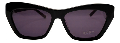 Oculos De Sol Dkny 535s-sol Feminino Preto Cat Eye