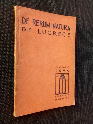 De Rerum Natura De Lucréce Pierre Burney