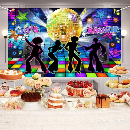 Telon De Fondo Avezano Disco De Los 70, 80 Y 90 Para Fiesta