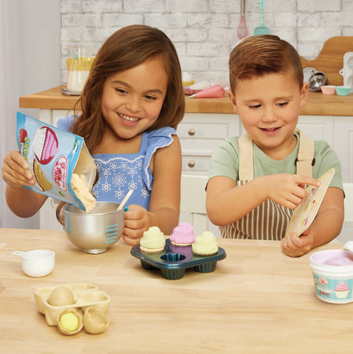 Little Tikes Accesorios De Cocina Kit De Panadero Con Arena Turquesa