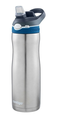 Kit 2 Garrafa Squeeze Térmico Contigo 591ml Aço Inox