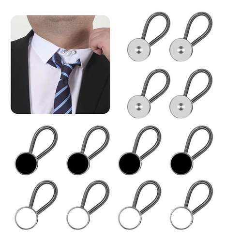 12 Botones Ajustable Extensor | Cuello Manga Camisa