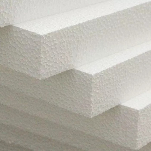 10 Piezas De Placa De Unicel Blanco 25 X 25 X 2 Cm