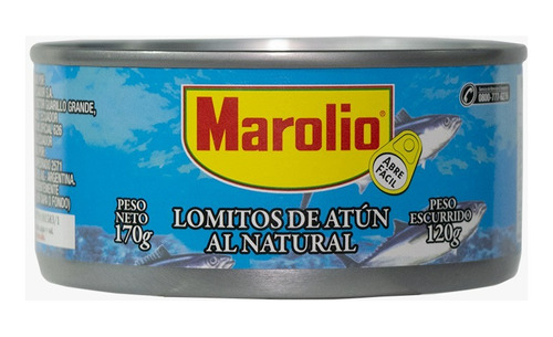 Atun Lomo Al Natural X 170 Marolio 