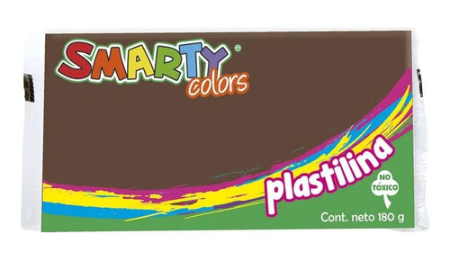 Plastilina Marqueta 180 G Café Smarty