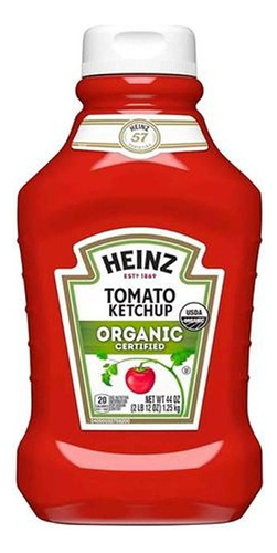 Salsa De Tomate Organica Heinz 1.25 K - g