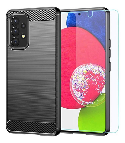 Funda Samsung A53 5g, Funda Galaxy A53 5g, Con Protector De