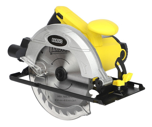 Sierra Circular 1500w 185mm Barovo 7-1/4'' 5500rpm Madera