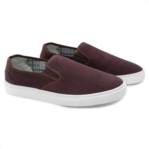 slip on camurça masculino