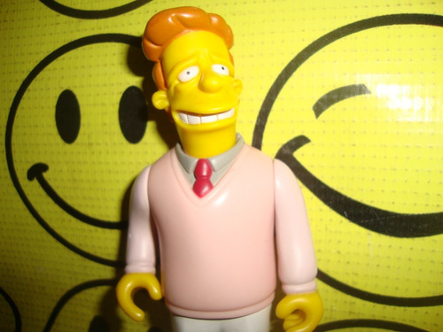 Simpsons Troy Mcclure Figura Playmates De Coleccion