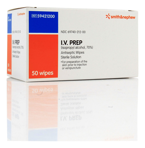 Smith & Nephew I.v. Toallitas De Preparacin - 50/bx Por Smit