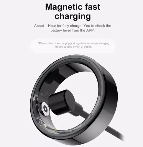 Anillo Inteligente Smart Ring P/celular Con Control De Salud