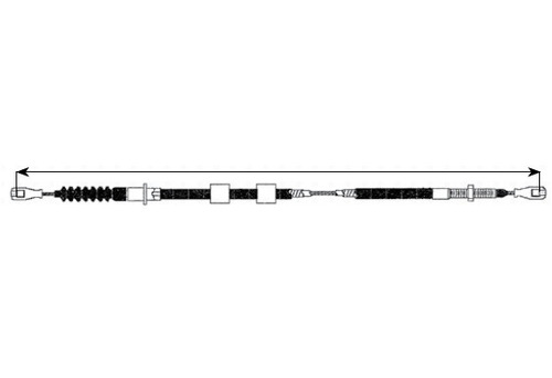 Chicote Embrague Mitsubishi Mighty Max 1987 - 1989 2.6l