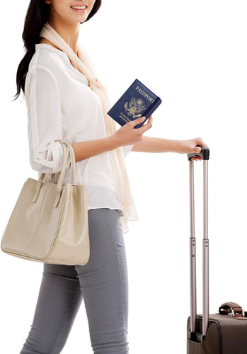 Funda Rfid Walnew Para Pasaporte, Funda Para Pasaporte De Vi