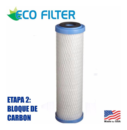 Purificador De Agua (4 Etapas Con Esterilizador Uv) Ecofilte