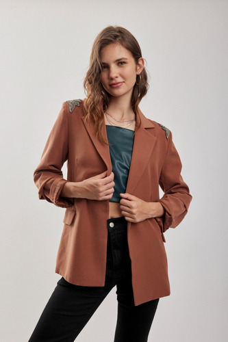 Blazer Con Charreteras Rimmel