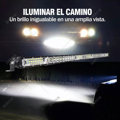 Barras Led Automovil 156w Blanco 51cm 24v Para Jeep Faros