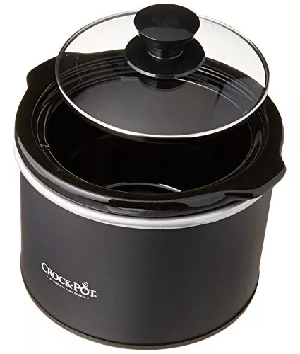 Olla manual de cocción lenta, de la marca Crock Pot, 1 galón, en color  negro, Negro