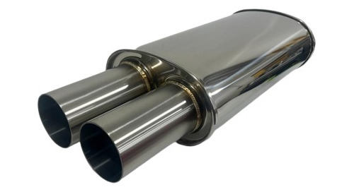 Muffler Street Power Acero Inox 2.5 Vibrant Performance 