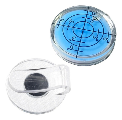 Vv Golf Slope Putting Level Nivelamento Bubble Meter Azul