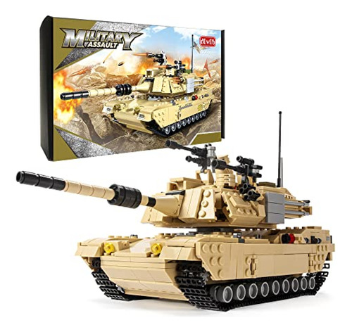 Legos  Dovob Bloque De Construcción De Tanque Del Ejército (