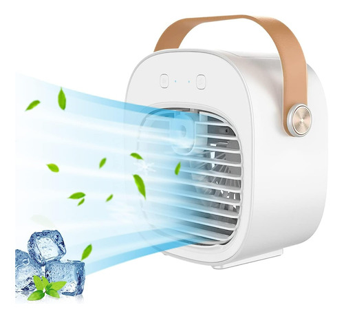 Clima Portatil Enfriador De Aire Mini Ventilador Frio Coler