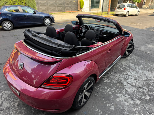 Hermoso Beetle 2017 Convertible #pink 1.8 Turbo Automatico
