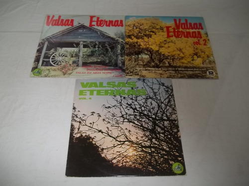 Lp Lote 3 Discos Valsas Eternas - Coletânea