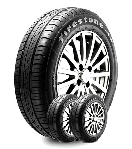 Combo 3u 185/60 R14 82t  F600 Firestone F-600 Válvula Gratis