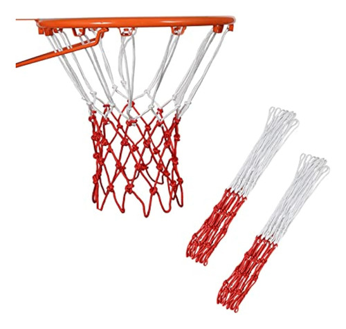 2pcs Basketball Net Replacement, Outdoor Upgraa Thick