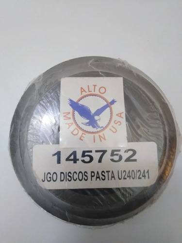 Juego Discos De Pasta Caja Automática U240 Toyota Corolla