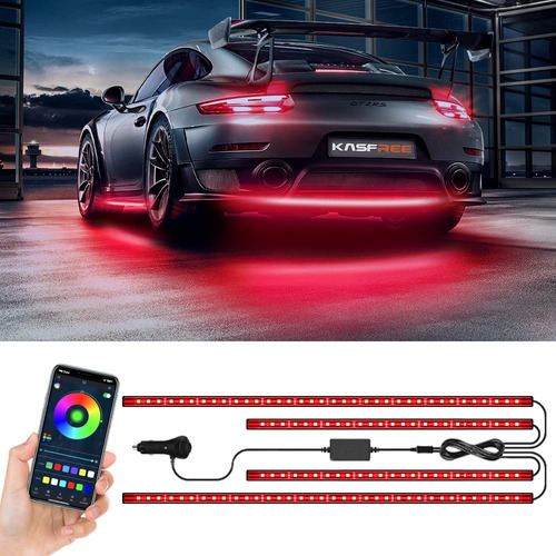 Kit Luz Bluetooth Rgb Para Automovil Carroceria Neon Tira Rv