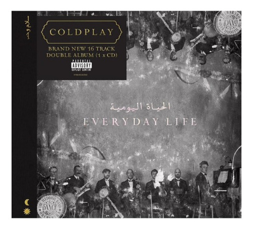 Cd Coldplay - Everyday Life - Digipack