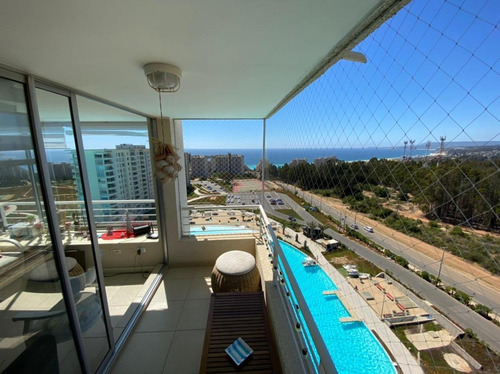 Imagen 4 de 13 de Departamento Laguna Bahía, Algarrobo. Vista Al Mar Y Laguna.