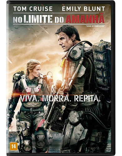 Dvd No Limite Do Amanhã - Tom Cruise - Original E Lacrado