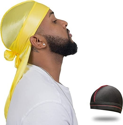 Durag Sedoso Dorag Para Hombres Y Mujeres 360 Ondas