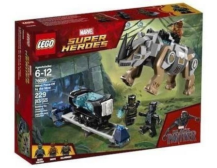 Duelo Contra Rhino Junto A La Mina Super Heroes Lego 6099